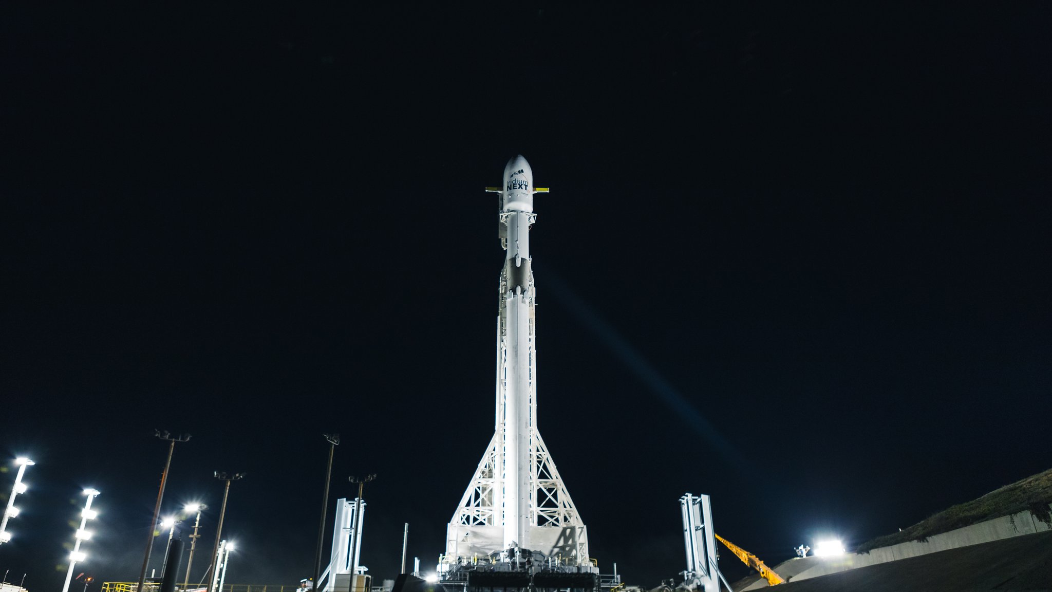 SpaceX Iridium Next Launch Los Angelas UFO sighting