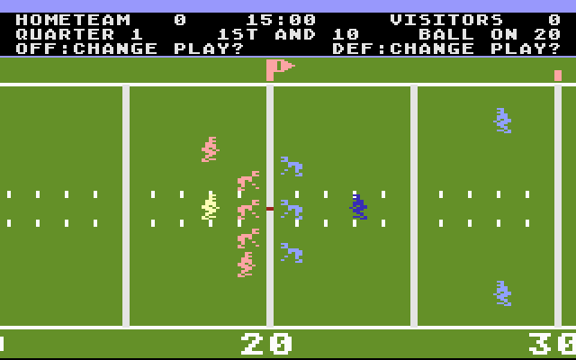 Realsports Football - Atari 5200