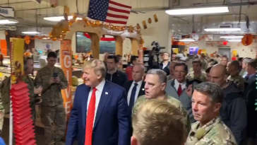 President Trump Thanksgiving Afghanistan