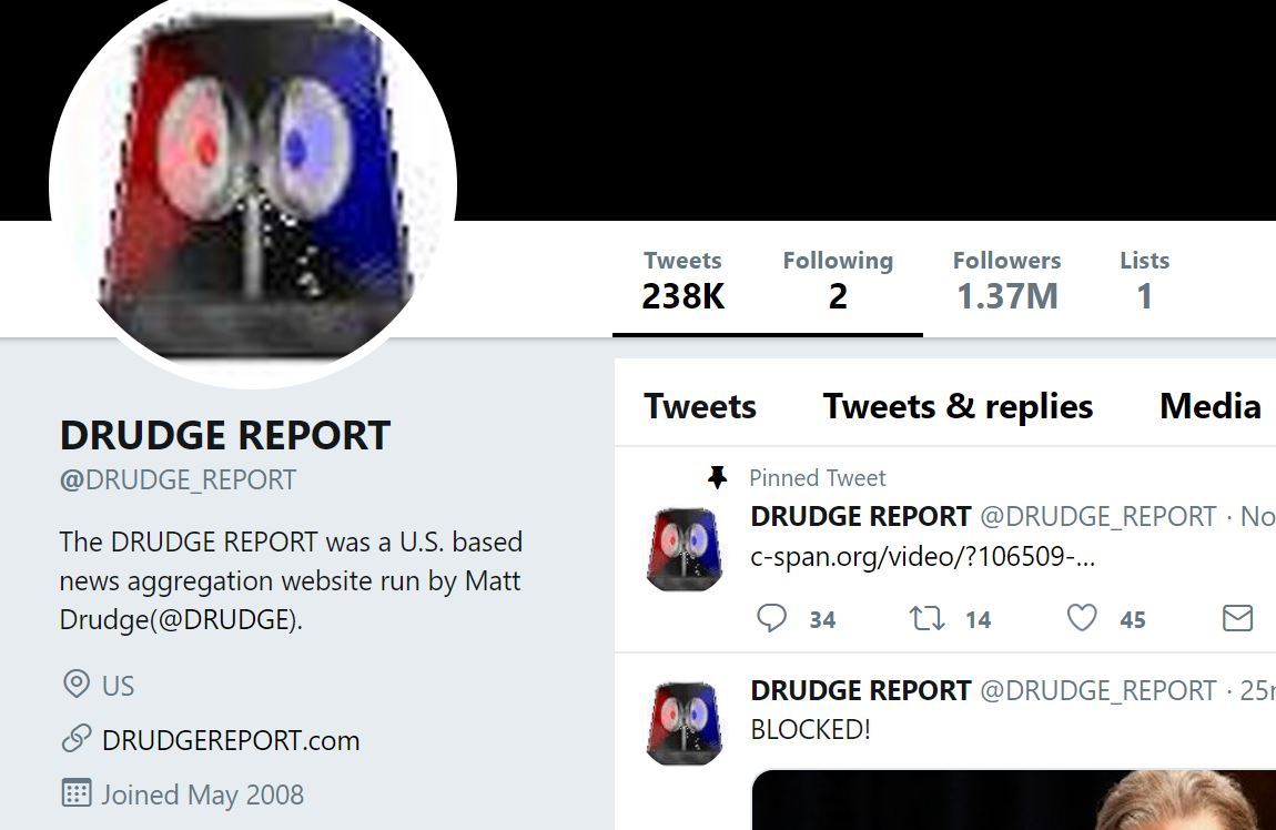 Drudge Report Sold